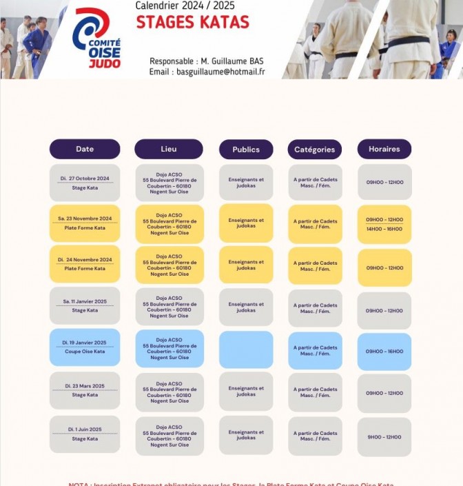 Image de l'actu 'calendrier katas'