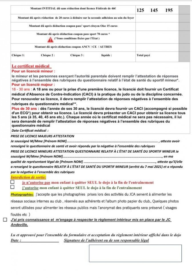 Image de l'actu 'formulaire inscription saison 2025 - 2026 page 2'