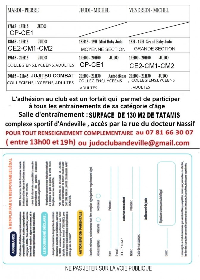 Image de l'actu 'horaires d'entraînement'